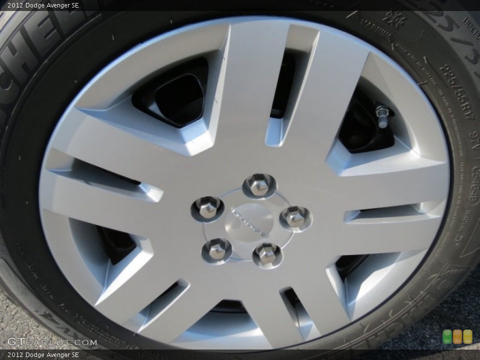 2012 Dodge Avenger SE Wheel and Tire Photo #64193018