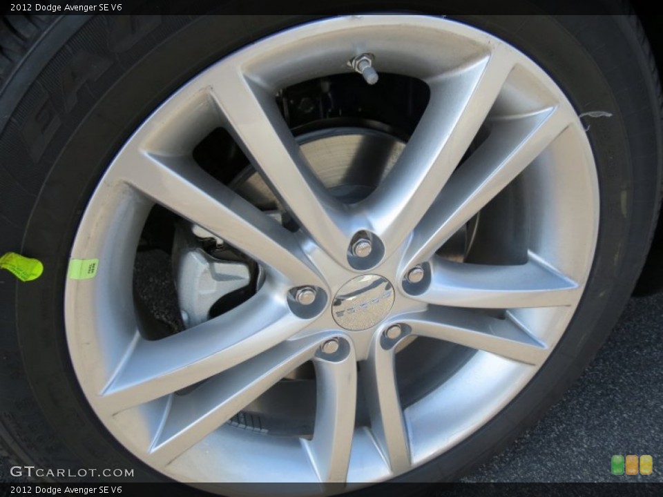 2012 Dodge Avenger SE V6 Wheel and Tire Photo #64193229