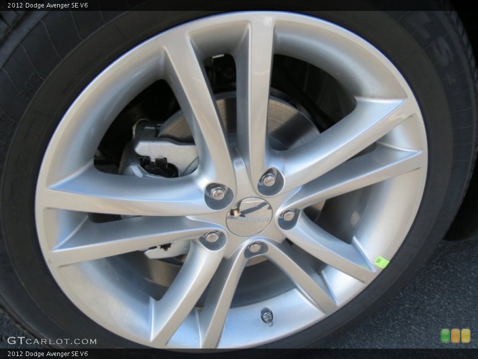 2012 Dodge Avenger SE V6 Wheel and Tire Photo #64193333