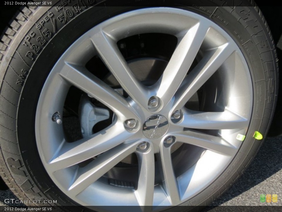 2012 Dodge Avenger SE V6 Wheel and Tire Photo #64193435