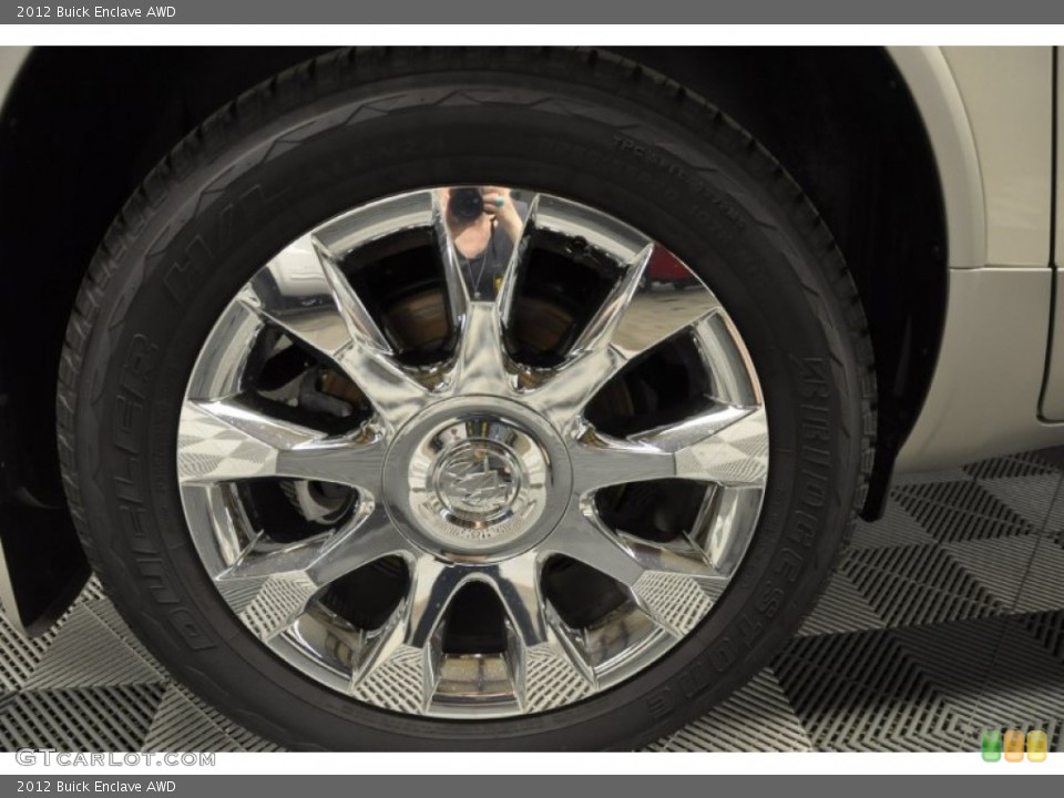 2012 Buick Enclave AWD Wheel and Tire Photo #64207349