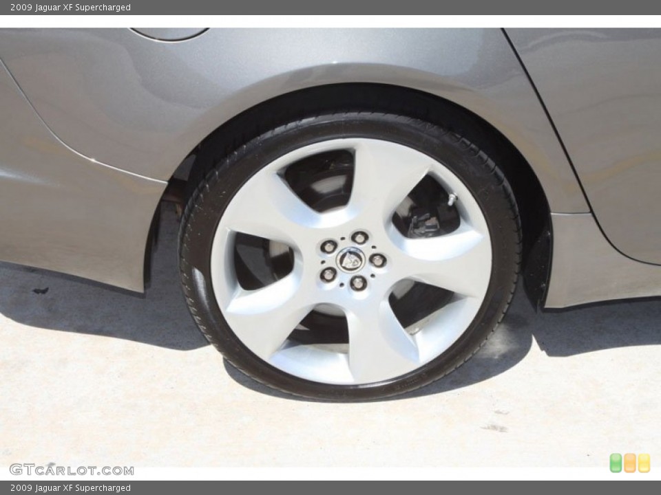 2009 Jaguar XF Supercharged Wheel and Tire Photo #64214561