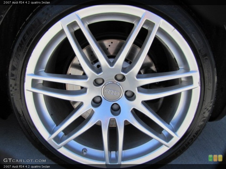 2007 Audi RS4 4.2 quattro Sedan Wheel and Tire Photo #64221133