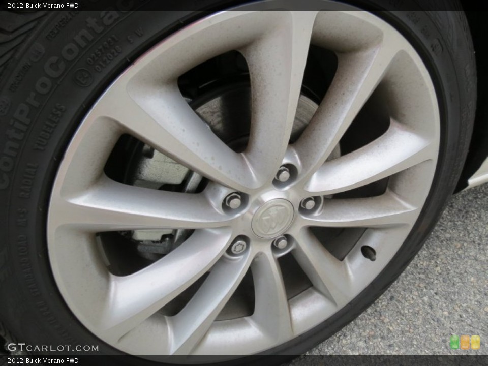 2012 Buick Verano FWD Wheel and Tire Photo #64222544