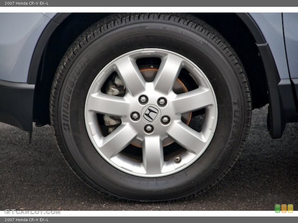 2007 Honda CR-V EX-L Wheel and Tire Photo #64226667