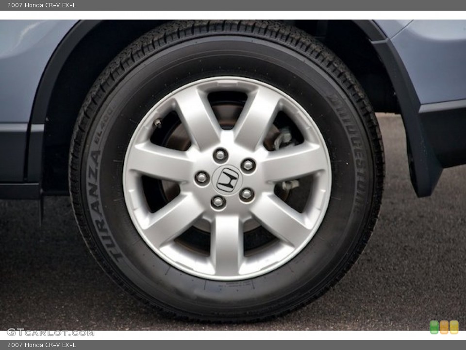 2007 Honda CR-V EX-L Wheel and Tire Photo #64226673