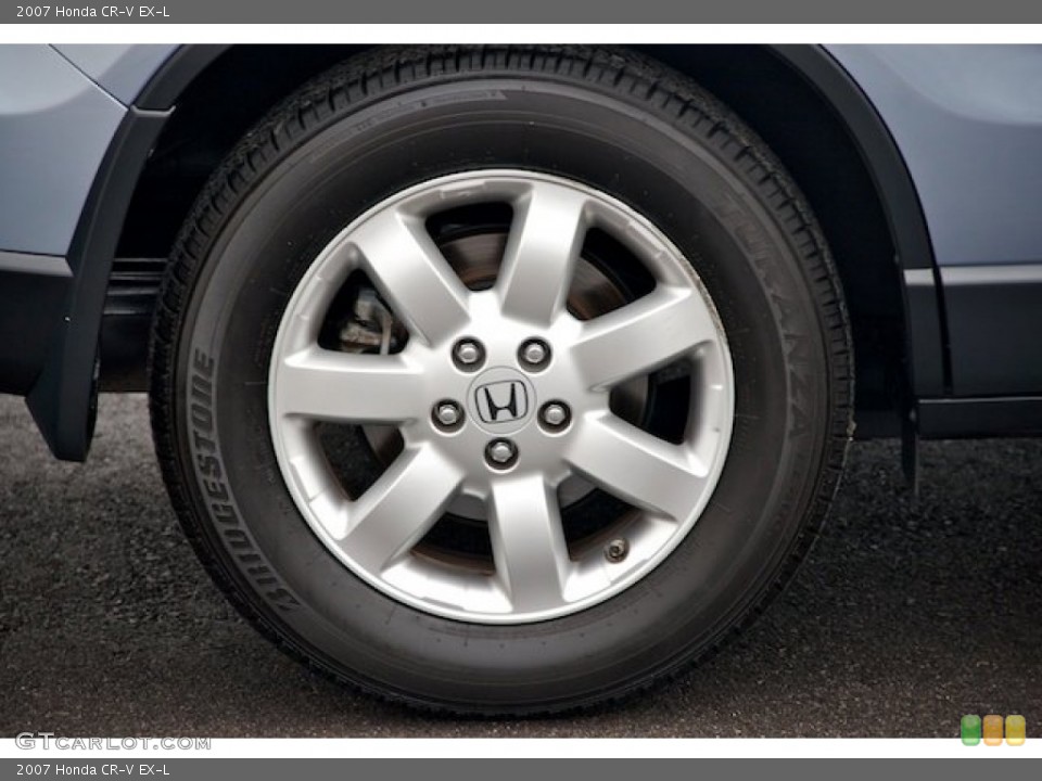 2007 Honda CR-V EX-L Wheel and Tire Photo #64226679
