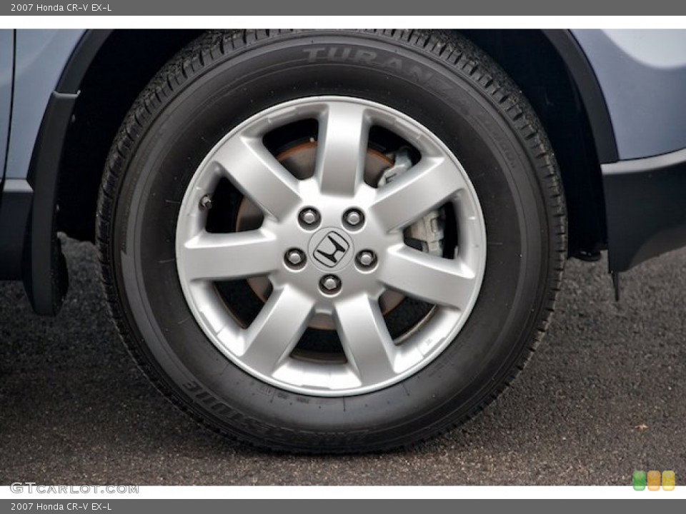 2007 Honda CR-V EX-L Wheel and Tire Photo #64226684