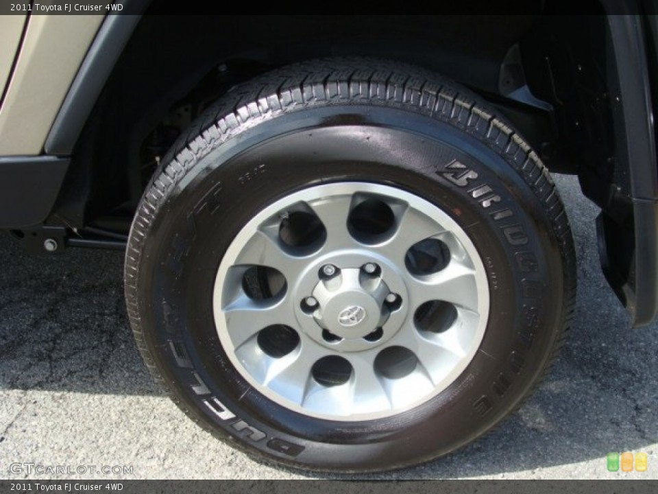 2011 Toyota FJ Cruiser 4WD Wheel and Tire Photo #64238489