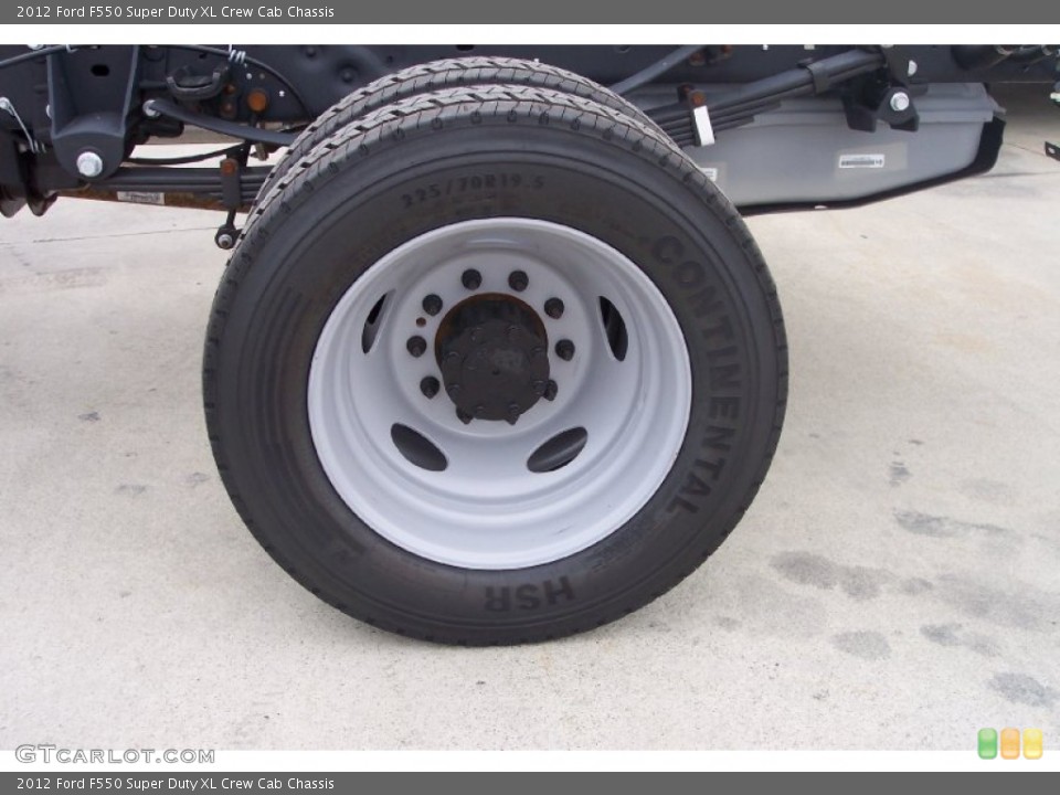 2012 Ford F550 Super Duty Wheels and Tires