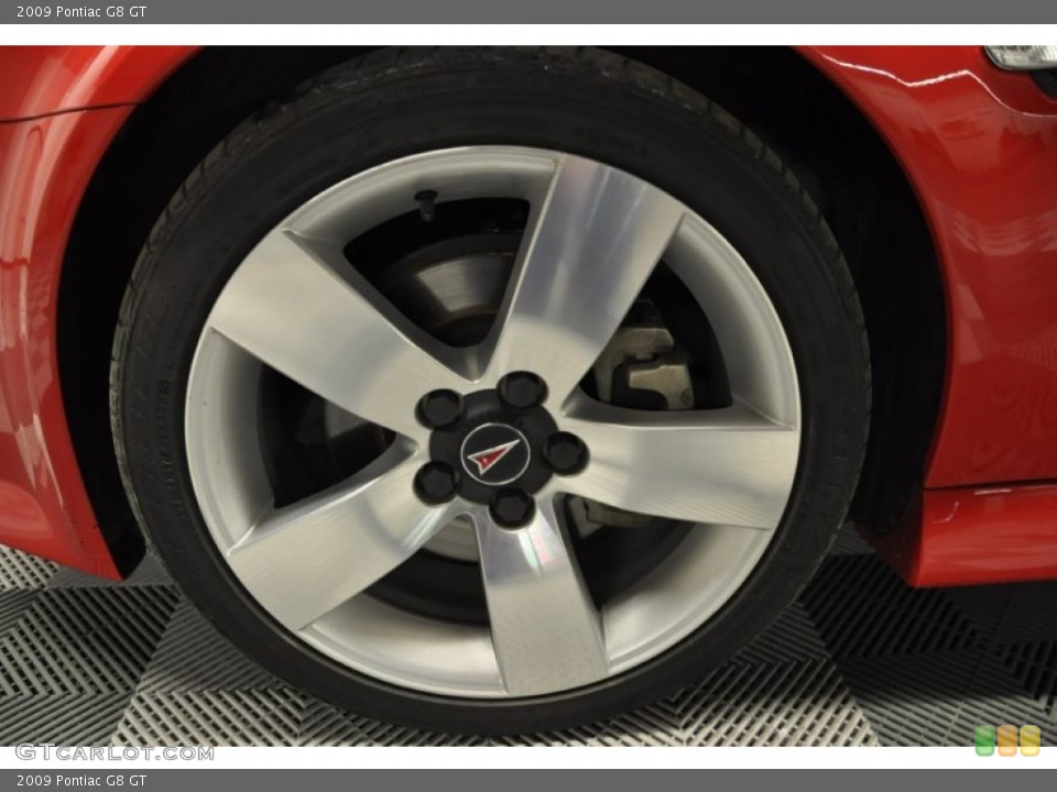 2009 Pontiac G8 GT Wheel and Tire Photo #64240868