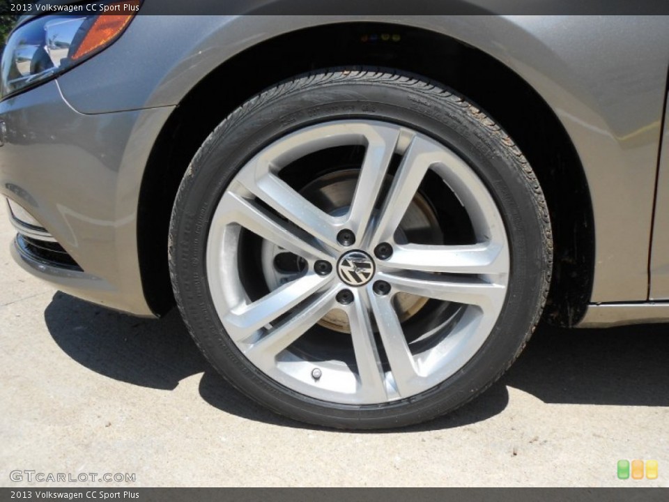 2013 Volkswagen CC Sport Plus Wheel and Tire Photo #64245548