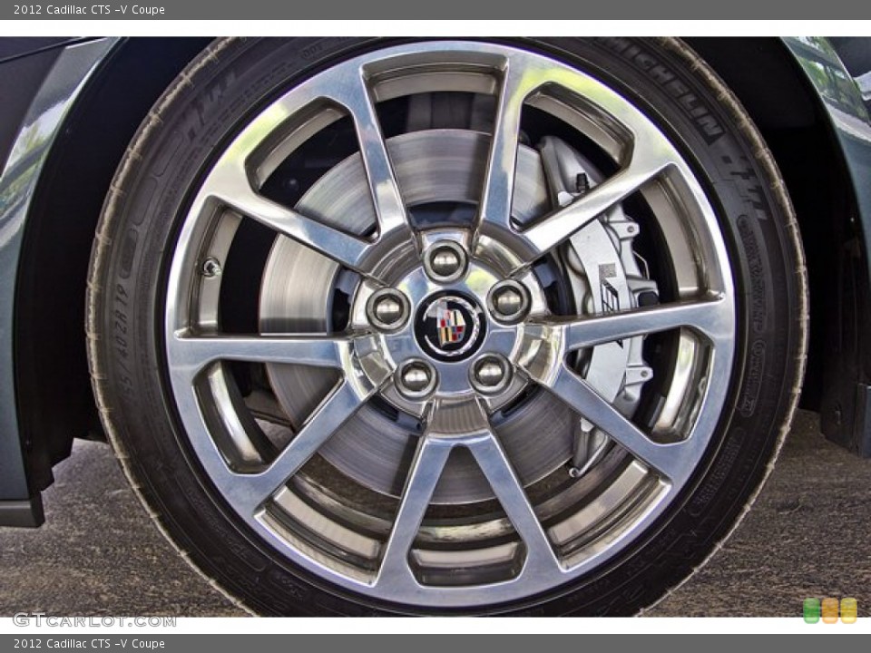 2012 Cadillac CTS -V Coupe Wheel and Tire Photo #64251380