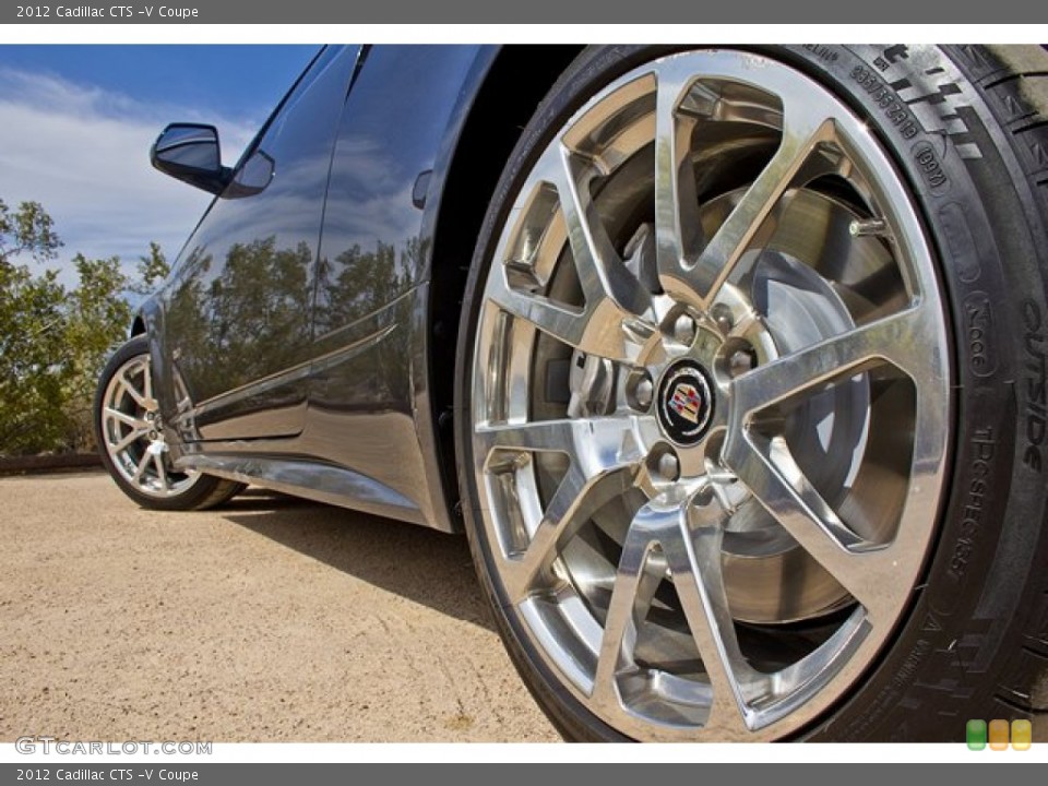 2012 Cadillac CTS -V Coupe Wheel and Tire Photo #64251434