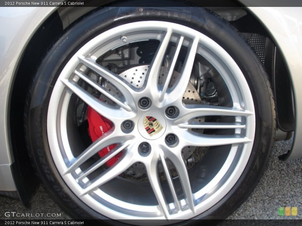 2012 Porsche New 911 Carrera S Cabriolet Wheel and Tire Photo #64252610