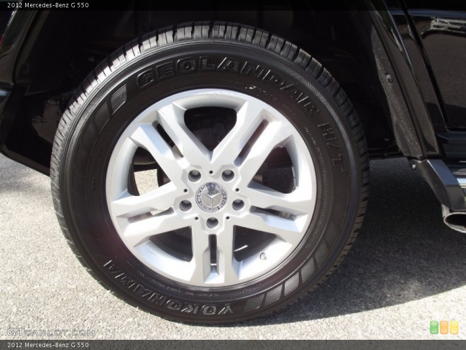 2012 Mercedes-Benz G 550 Wheel and Tire Photo #64262225