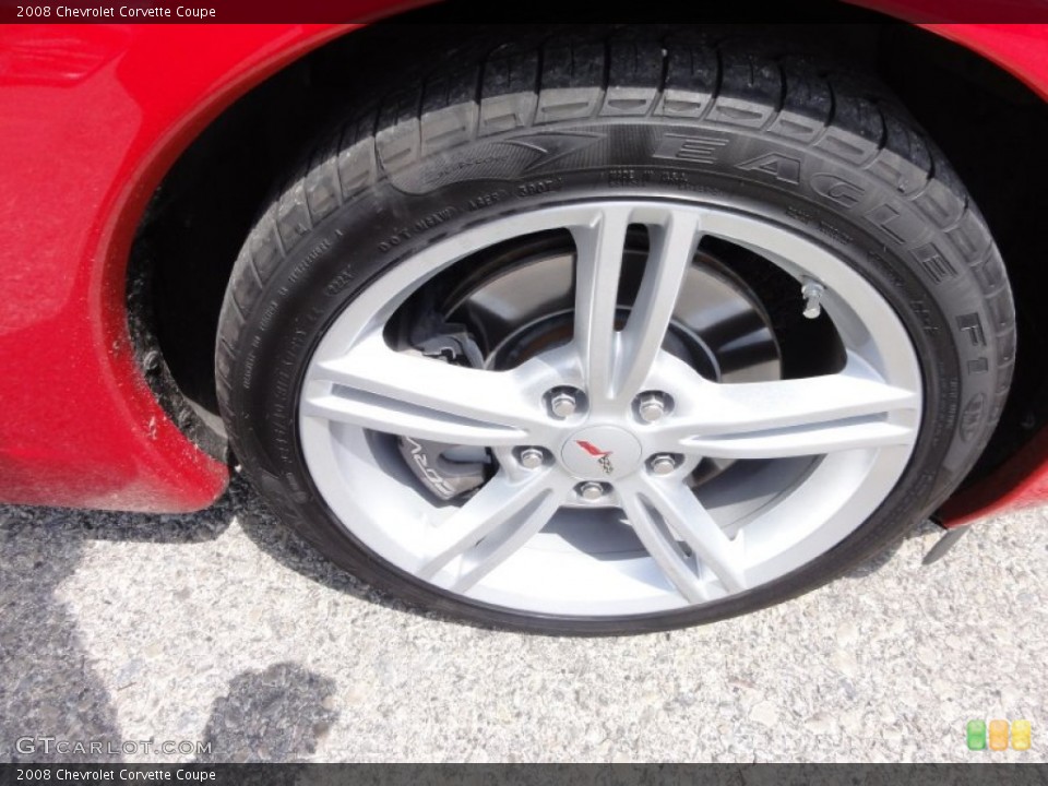 2008 Chevrolet Corvette Coupe Wheel and Tire Photo #64268824
