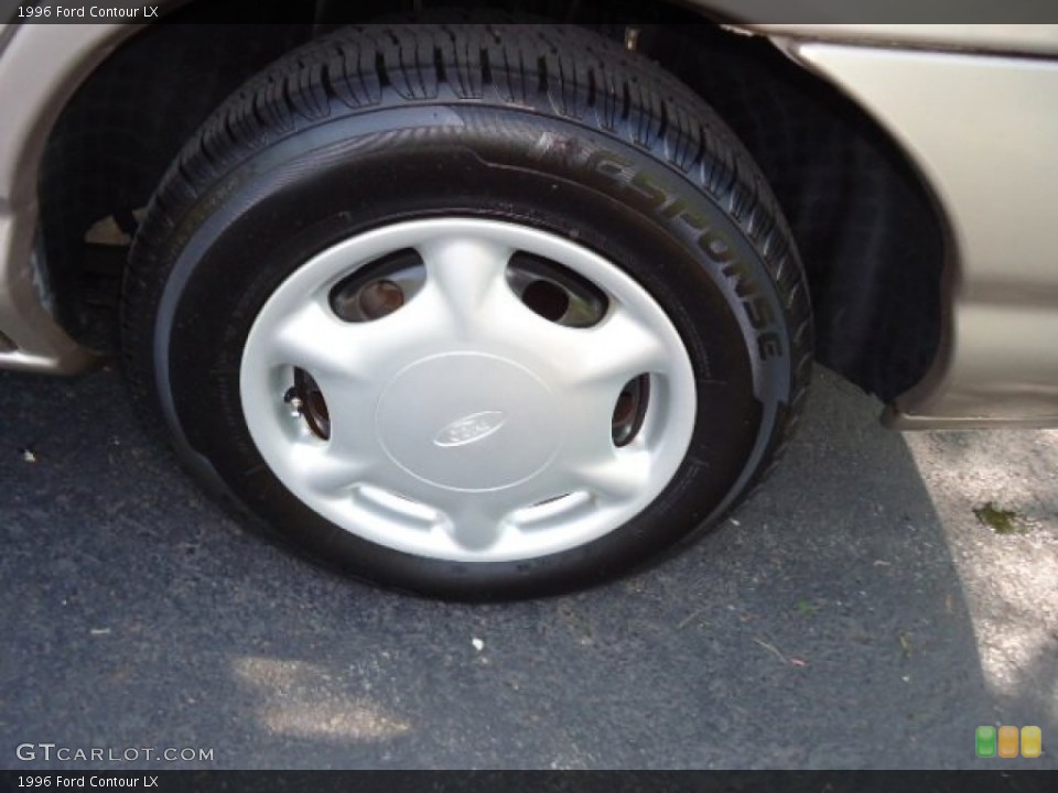 1996 Ford Contour LX Wheel and Tire Photo #64270499