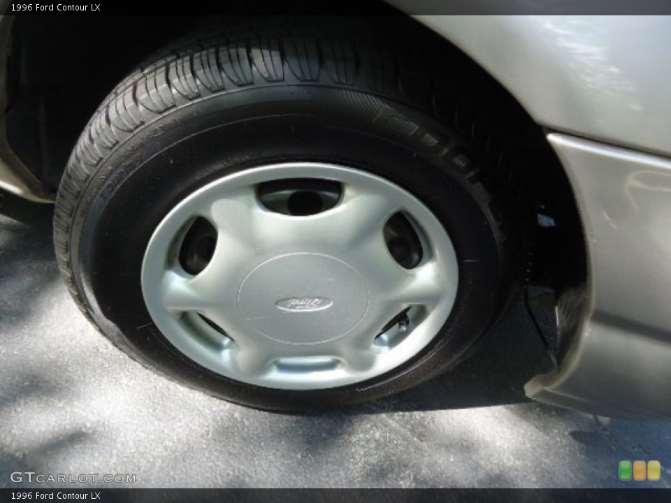 1996 Ford Contour LX Wheel and Tire Photo #64270514
