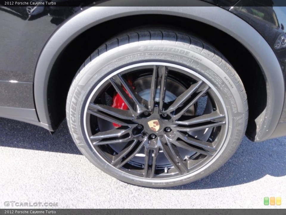 2012 Porsche Cayenne Turbo Wheel and Tire Photo #64272479