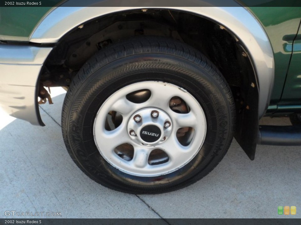 2002 Isuzu Rodeo S Wheel and Tire Photo #64278377