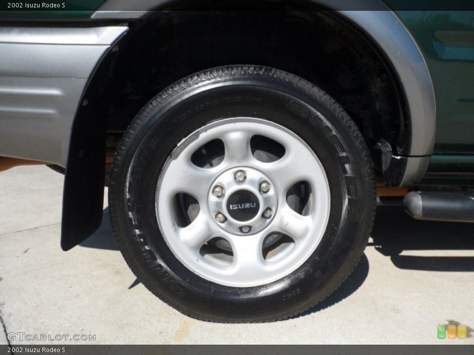 2002 Isuzu Rodeo S Wheel and Tire Photo #64278386