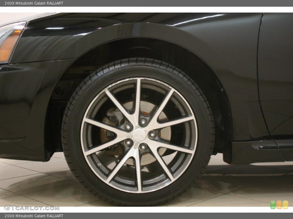 2009 Mitsubishi Galant RALLIART Wheel and Tire Photo #64284683
