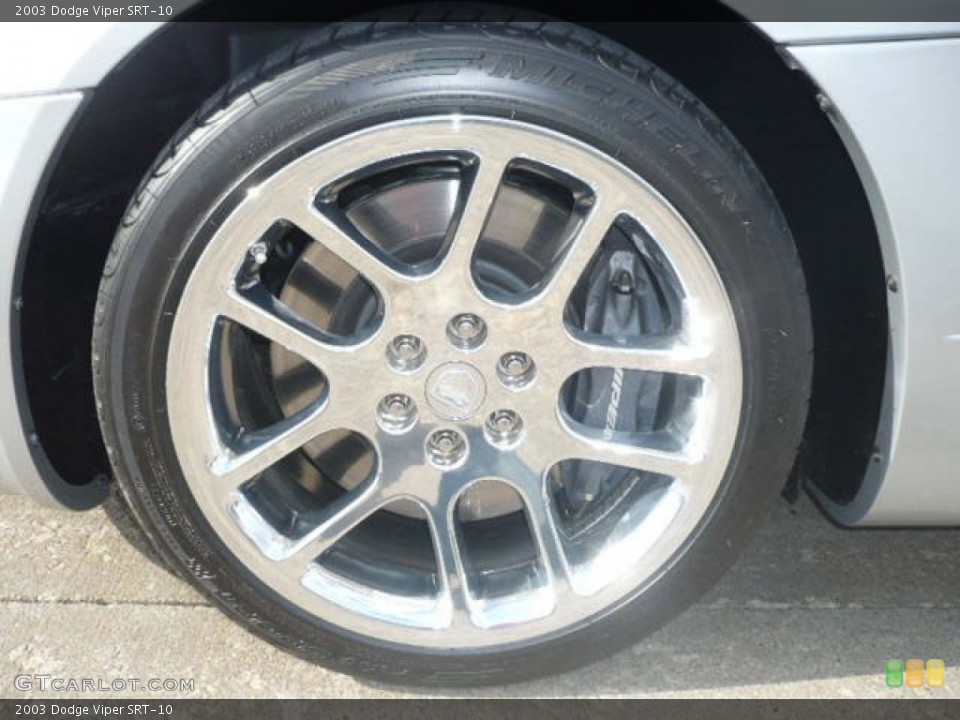 2003 Dodge Viper SRT-10 Wheel and Tire Photo #64295340