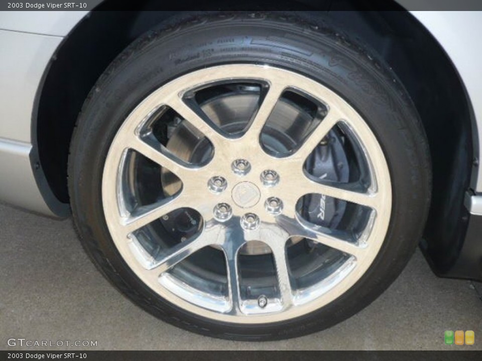 2003 Dodge Viper SRT-10 Wheel and Tire Photo #64295358