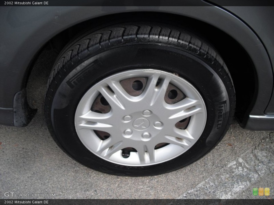 2002 Mitsubishi Galant DE Wheel and Tire Photo #64343699
