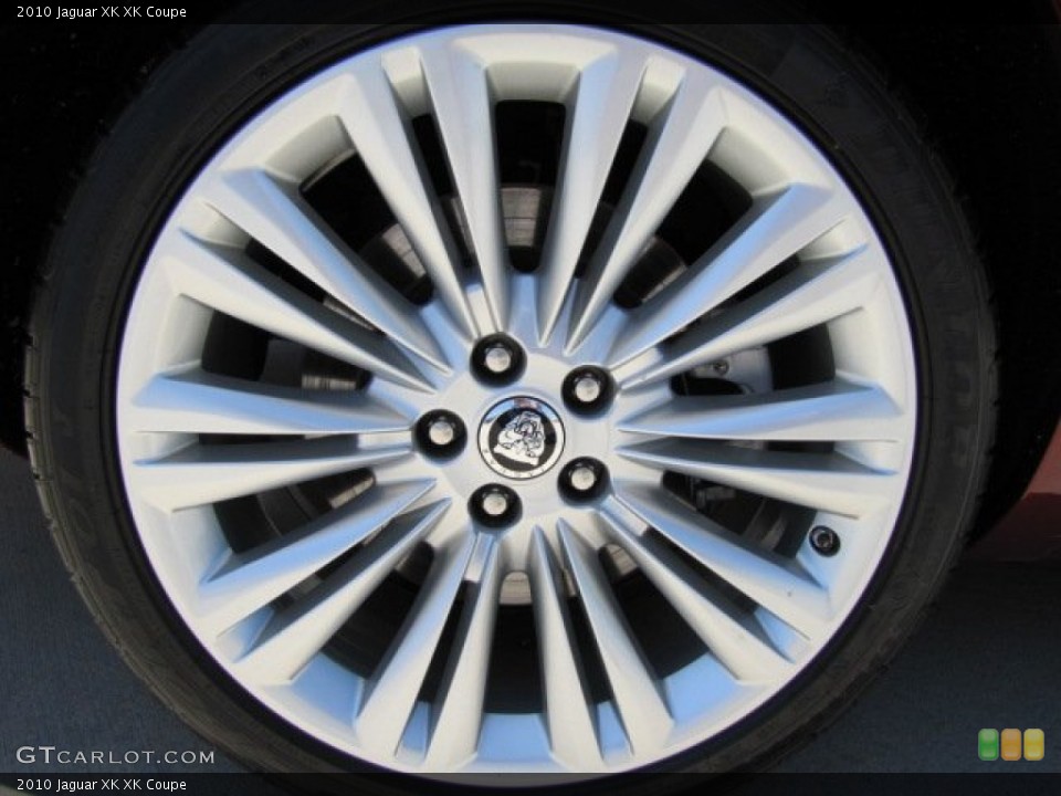 2010 Jaguar XK XK Coupe Wheel and Tire Photo #64347814