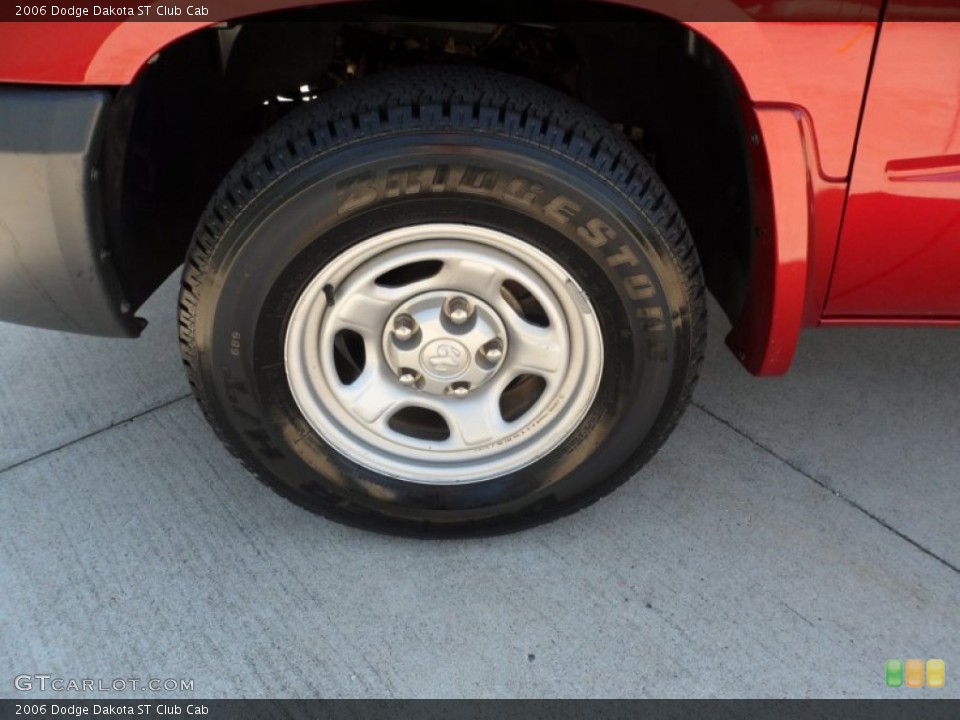 2006 Dodge Dakota ST Club Cab Wheel and Tire Photo #64348339
