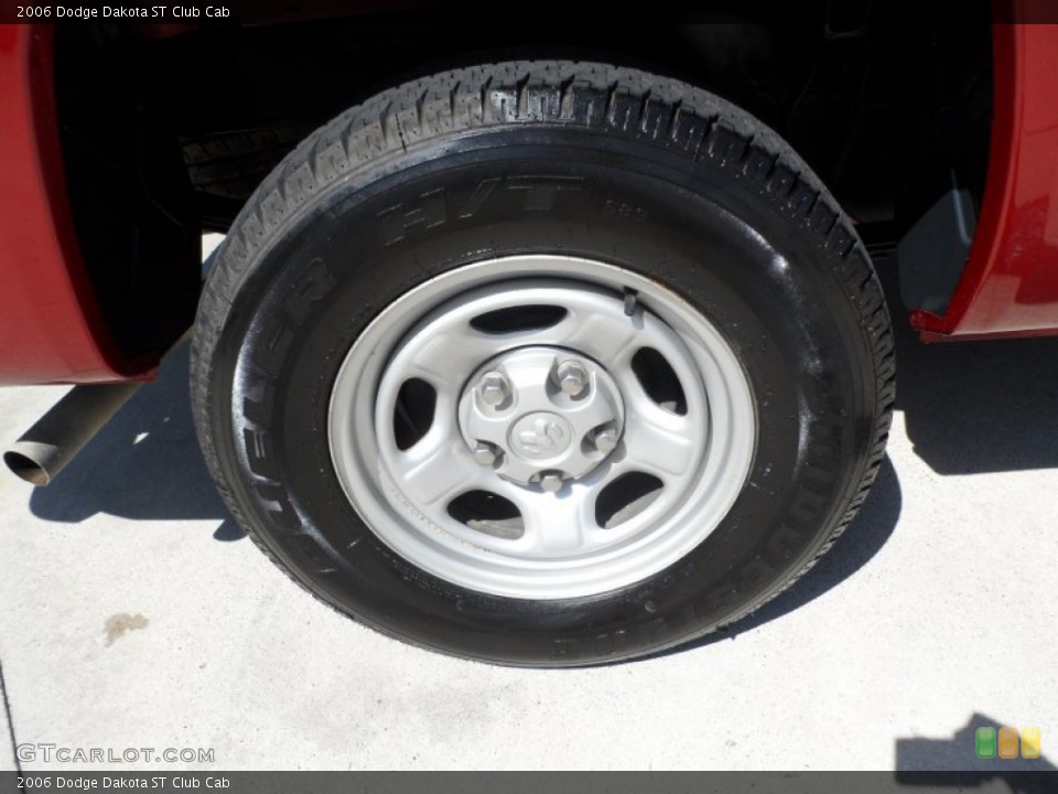 2006 Dodge Dakota ST Club Cab Wheel and Tire Photo #64348351