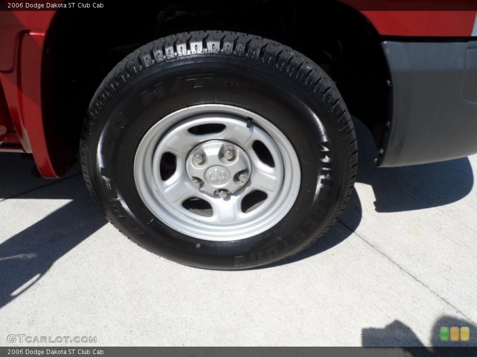 2006 Dodge Dakota ST Club Cab Wheel and Tire Photo #64348357