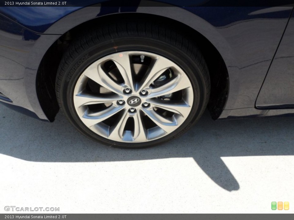 2013 Hyundai Sonata Limited 2.0T Wheel and Tire Photo #64349410