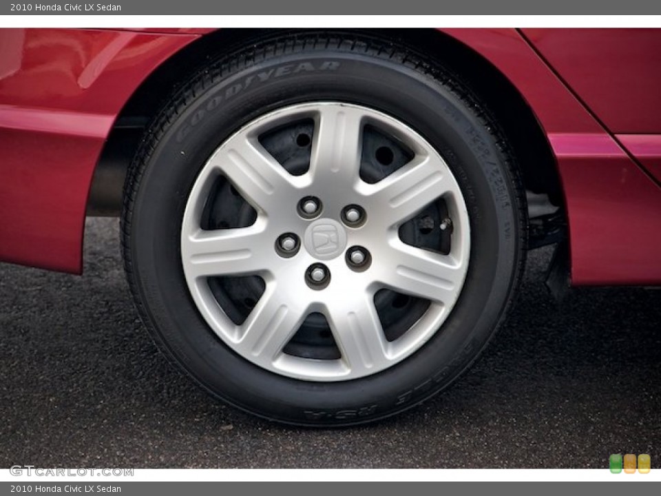 2010 Honda Civic LX Sedan Wheel and Tire Photo #64356180