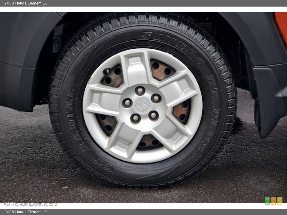 2008 Honda Element LX Wheel and Tire Photo #64356782