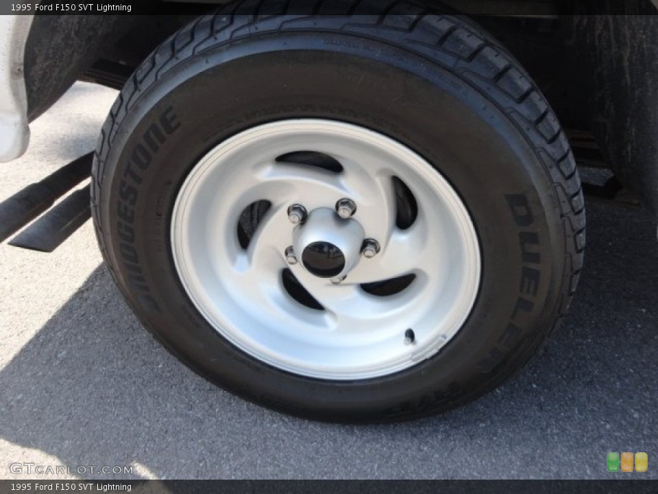 1995 Ford F150 SVT Lightning Wheel and Tire Photo #64362286
