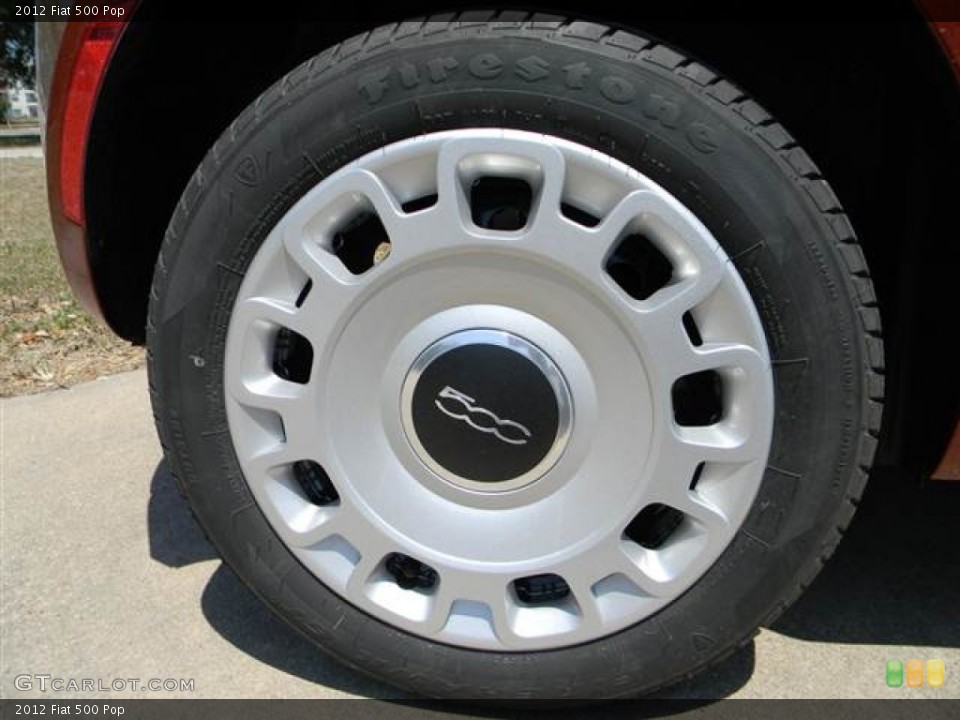 2012 Fiat 500 Pop Wheel and Tire Photo #64362924