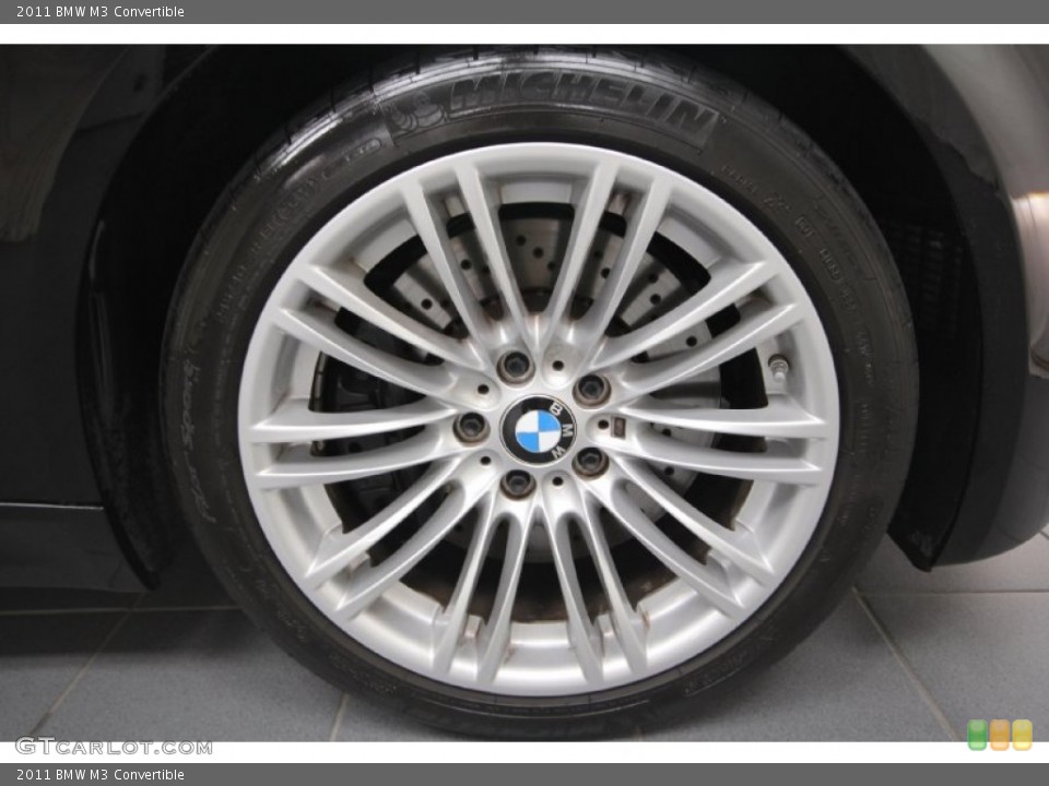 2011 BMW M3 Convertible Wheel and Tire Photo #64365423