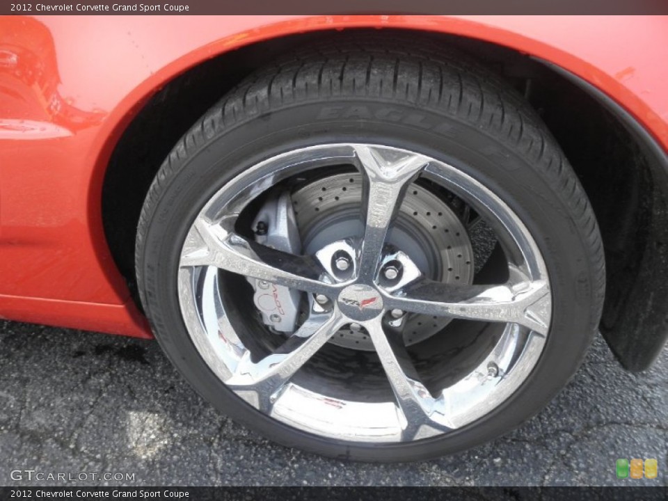 2012 Chevrolet Corvette Grand Sport Coupe Wheel and Tire Photo #64373841