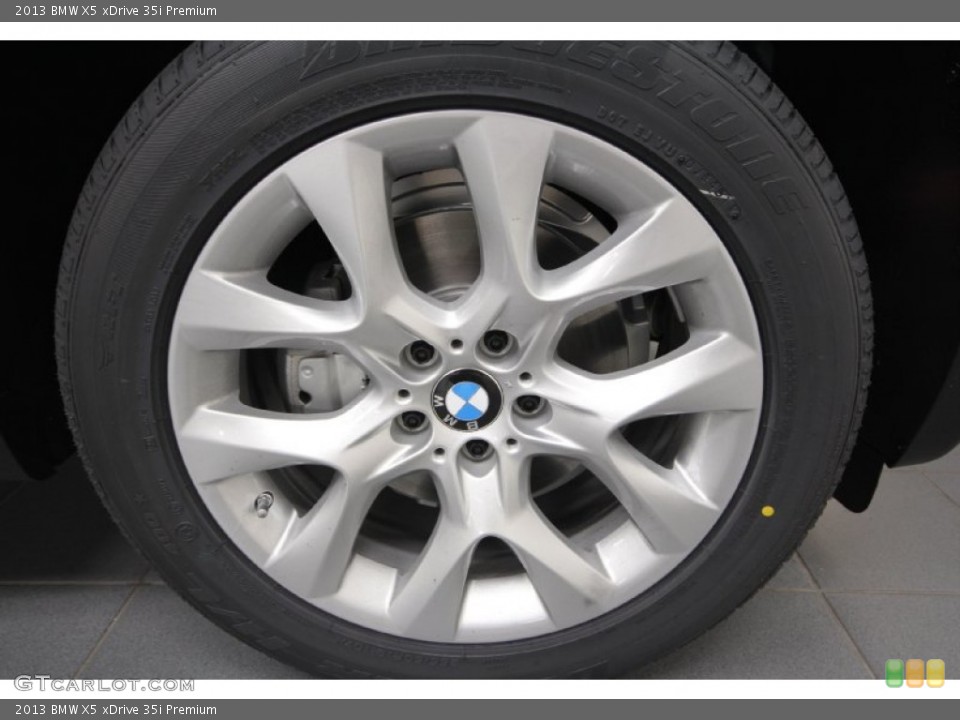 2013 BMW X5 xDrive 35i Premium Wheel and Tire Photo #64376340