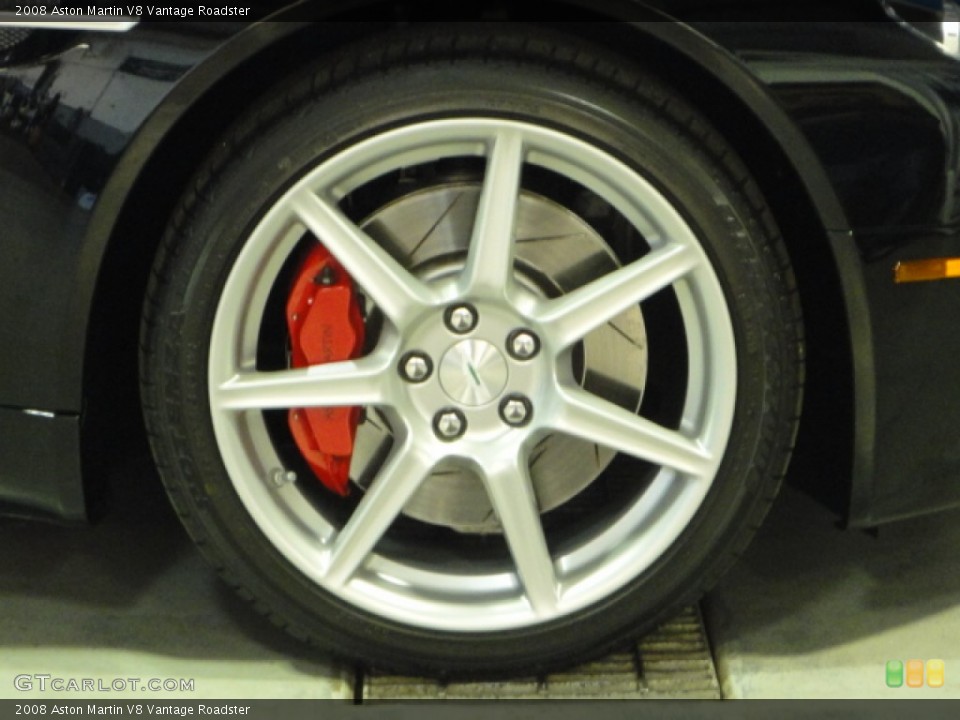 2008 Aston Martin V8 Vantage Roadster Wheel and Tire Photo #64380152