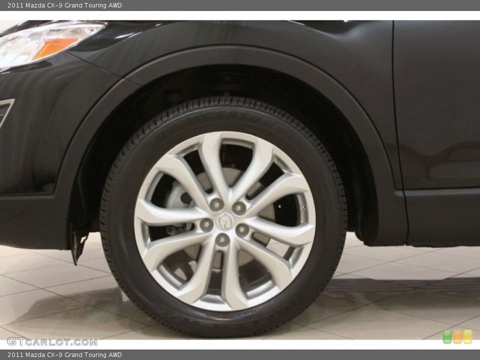 2011 Mazda CX-9 Grand Touring AWD Wheel and Tire Photo #64383552