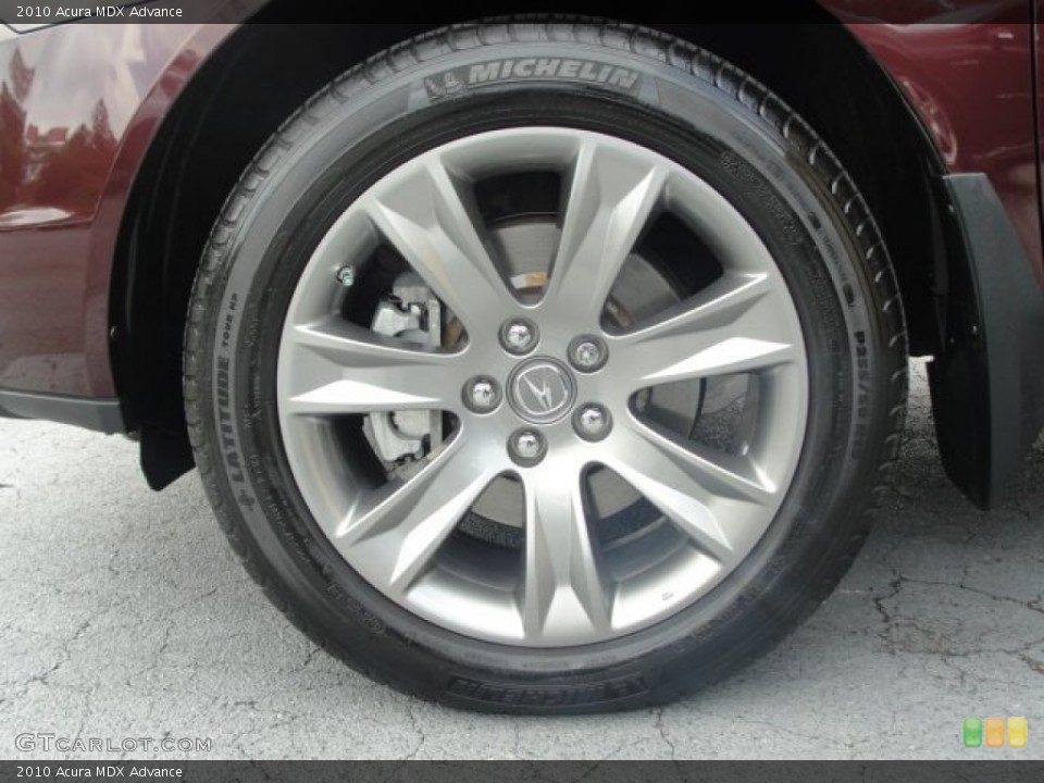 2010 Acura MDX Advance Wheel and Tire Photo #64401776