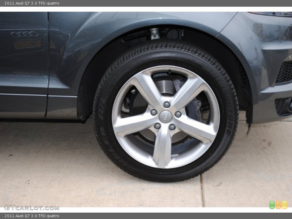 2011 Audi Q7 3.0 TFSI quattro Wheel and Tire Photo #64402382