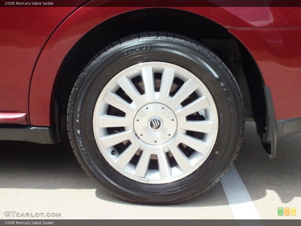 2008 Mercury Sable Sedan Wheel and Tire Photo #64407349