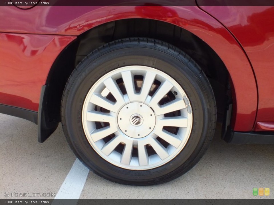 2008 Mercury Sable Sedan Wheel and Tire Photo #64407355