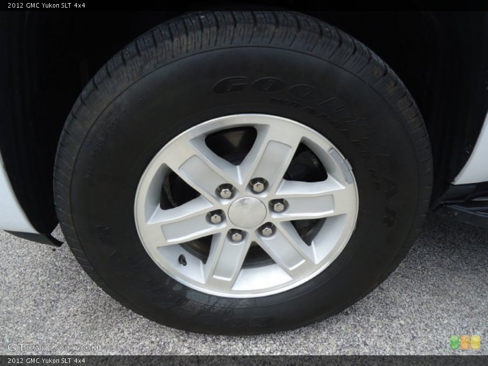 2012 GMC Yukon SLT 4x4 Wheel and Tire Photo #64411453