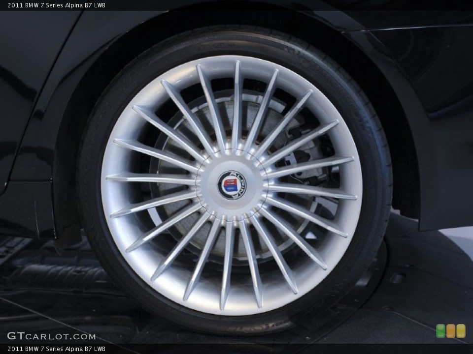 2011 BMW 7 Series Alpina B7 LWB Wheel and Tire Photo #64425605
